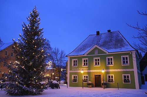 Weihnachten Marktplatz Thalmässing